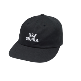 Supra Accessories CROWN ICON SLIDER Black Hats | CA-76169